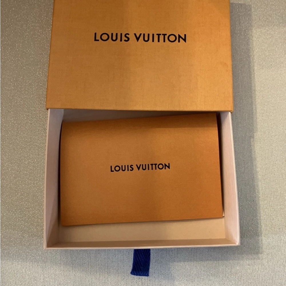 Louis Vuitton Gift Box Drawer Style Storage Box 5.5” x 3.75” x 1” empty